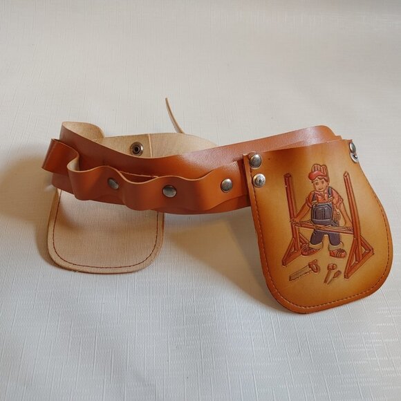 ADORABLE Kids Tool Belt Multi Pocket Children's Woodworking - Picture 3 of 4